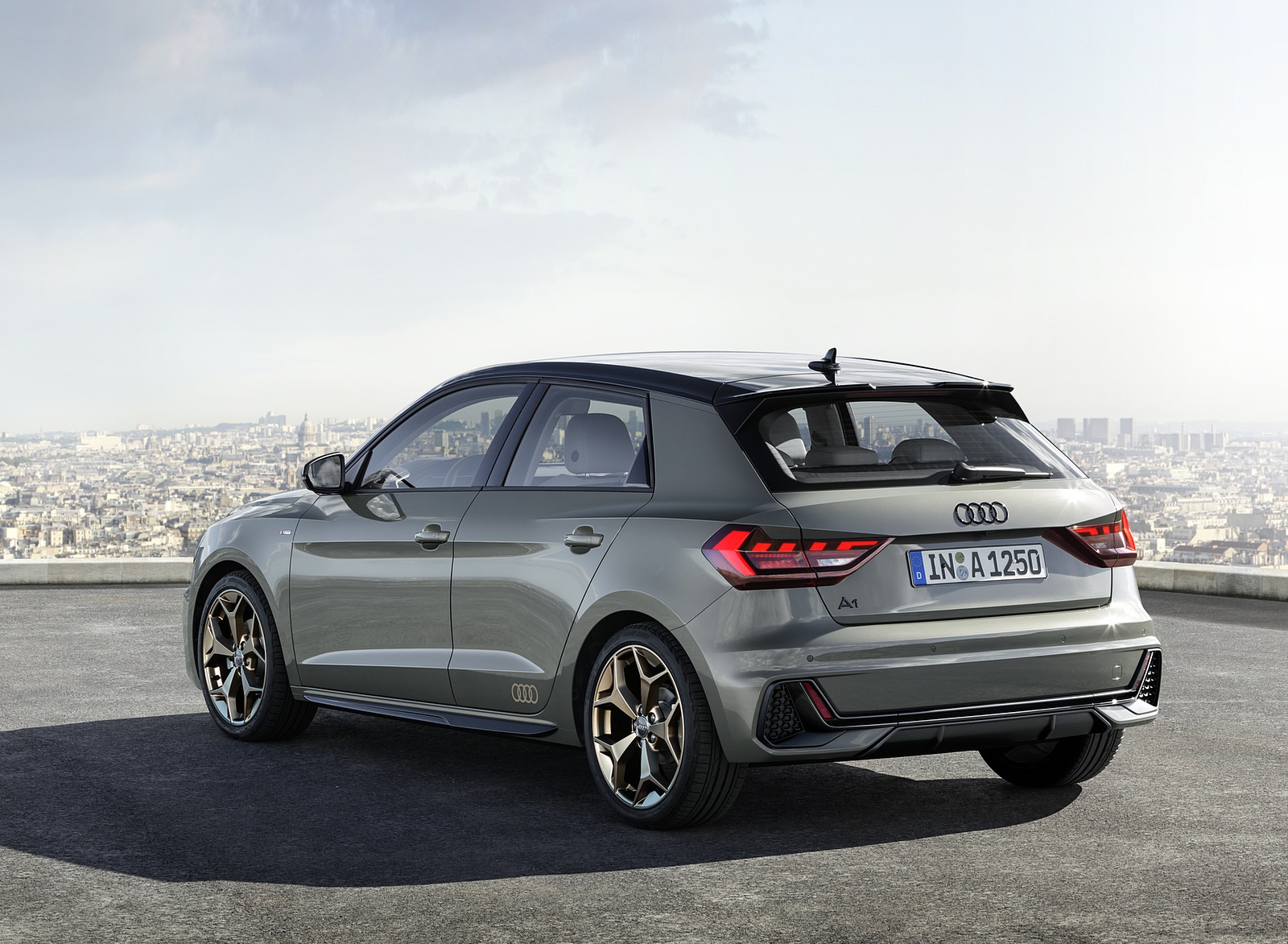 2019 Audi A1 Sportback (Color: Chronos Grey) Rear Three-Quarter Wallpapers (9)