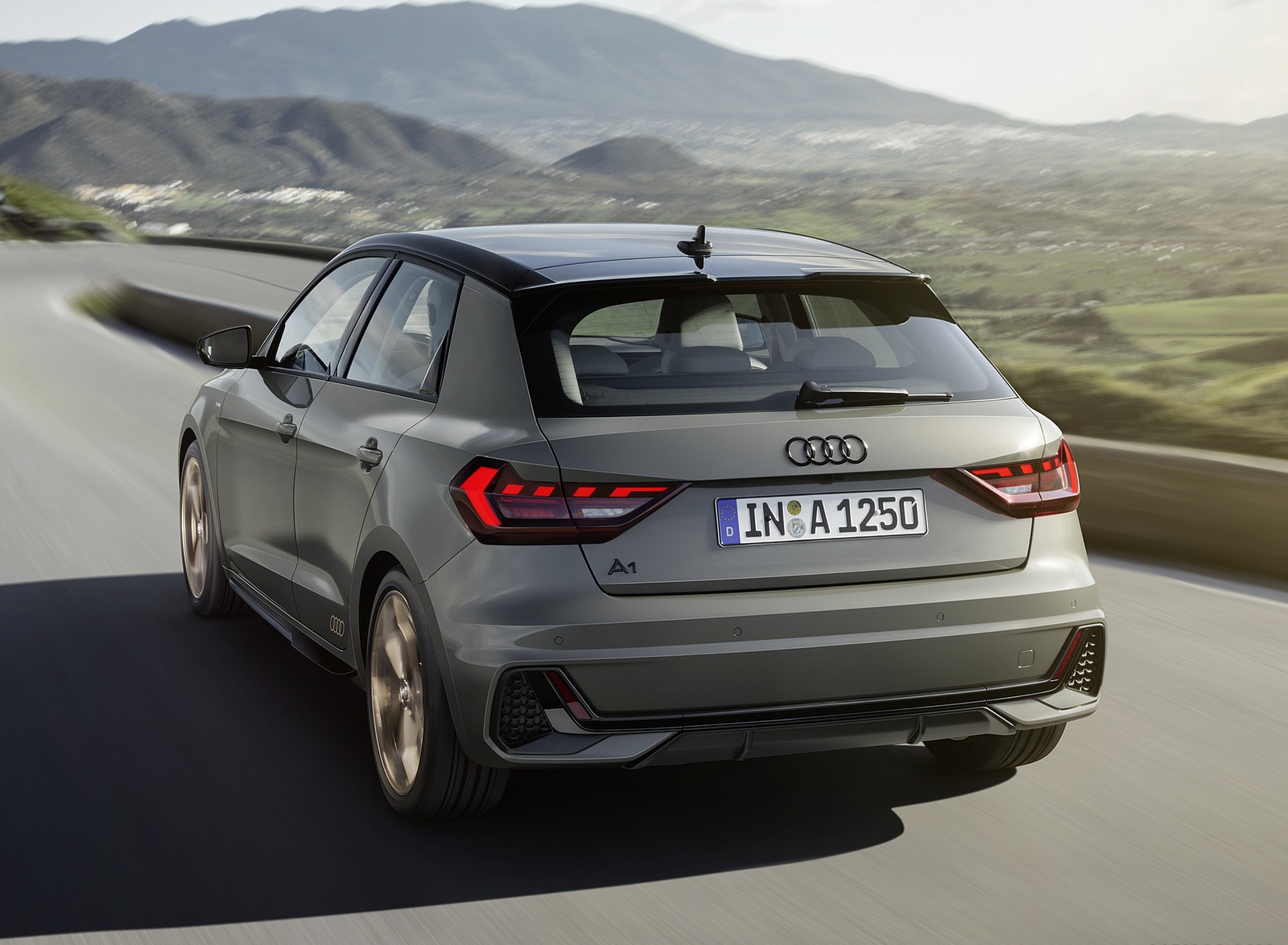 2019 Audi A1 Sportback (Color: Chronos Grey) Rear Wallpapers #8 of 31