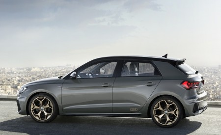 2019 Audi A1 Sportback (Color: Chronos Grey) Side Wallpapers 450x275 (6)