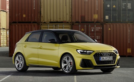 2019 Audi A1 Sportback (Color: Python Yellow) Front Three-Quarter Wallpapers 450x275 (18)