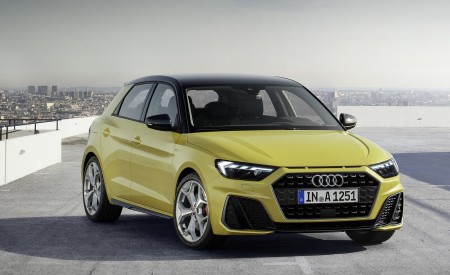 2019 Audi A1 Sportback (Color: Python Yellow) Front Three-Quarter Wallpapers 450x275 (17)
