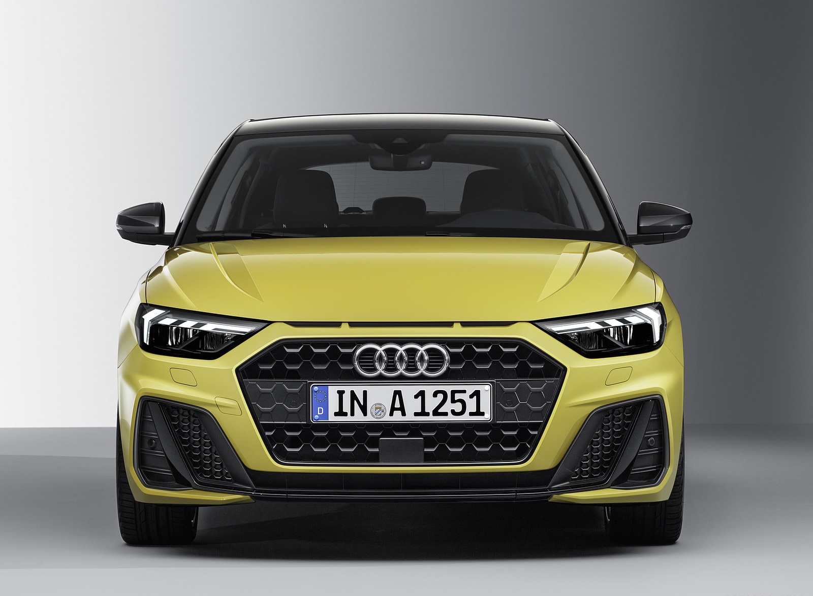 2019 Audi A1 Sportback (Color: Python Yellow) Front Wallpapers #16 of 31