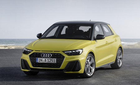 2019 Audi A1 Sportback (Color: Python Yellow) Front Wallpapers 450x275 (15)
