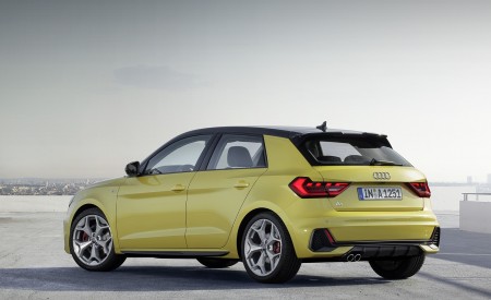 2019 Audi A1 Sportback (Color: Python Yellow) Rear Three-Quarter Wallpapers 450x275 (23)