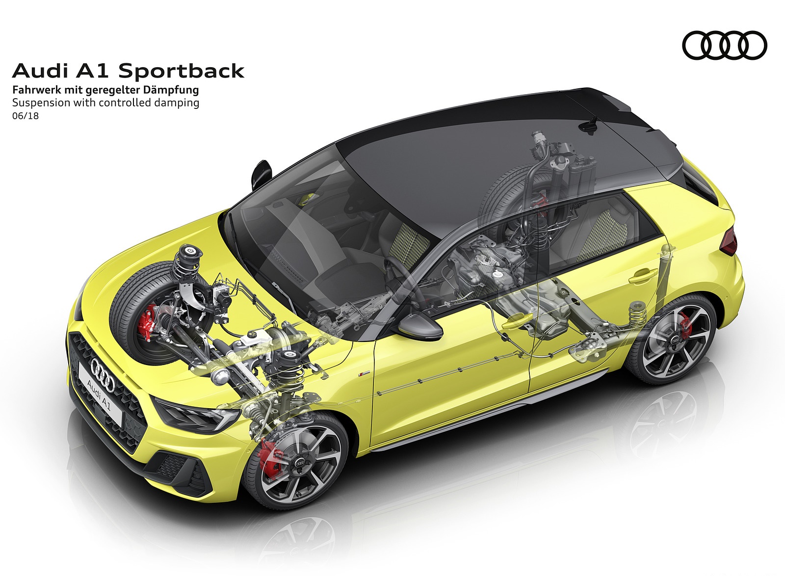 2019 Audi A1 Sportback Suspension with controlled damping Wallpapers #27 of 31