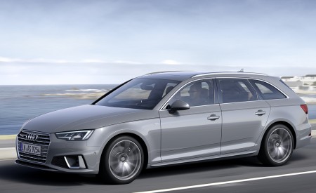 2019 Audi A4 Avant (Color: Quantum Gray) Front Three-Quarter Wallpapers 450x275 (5)