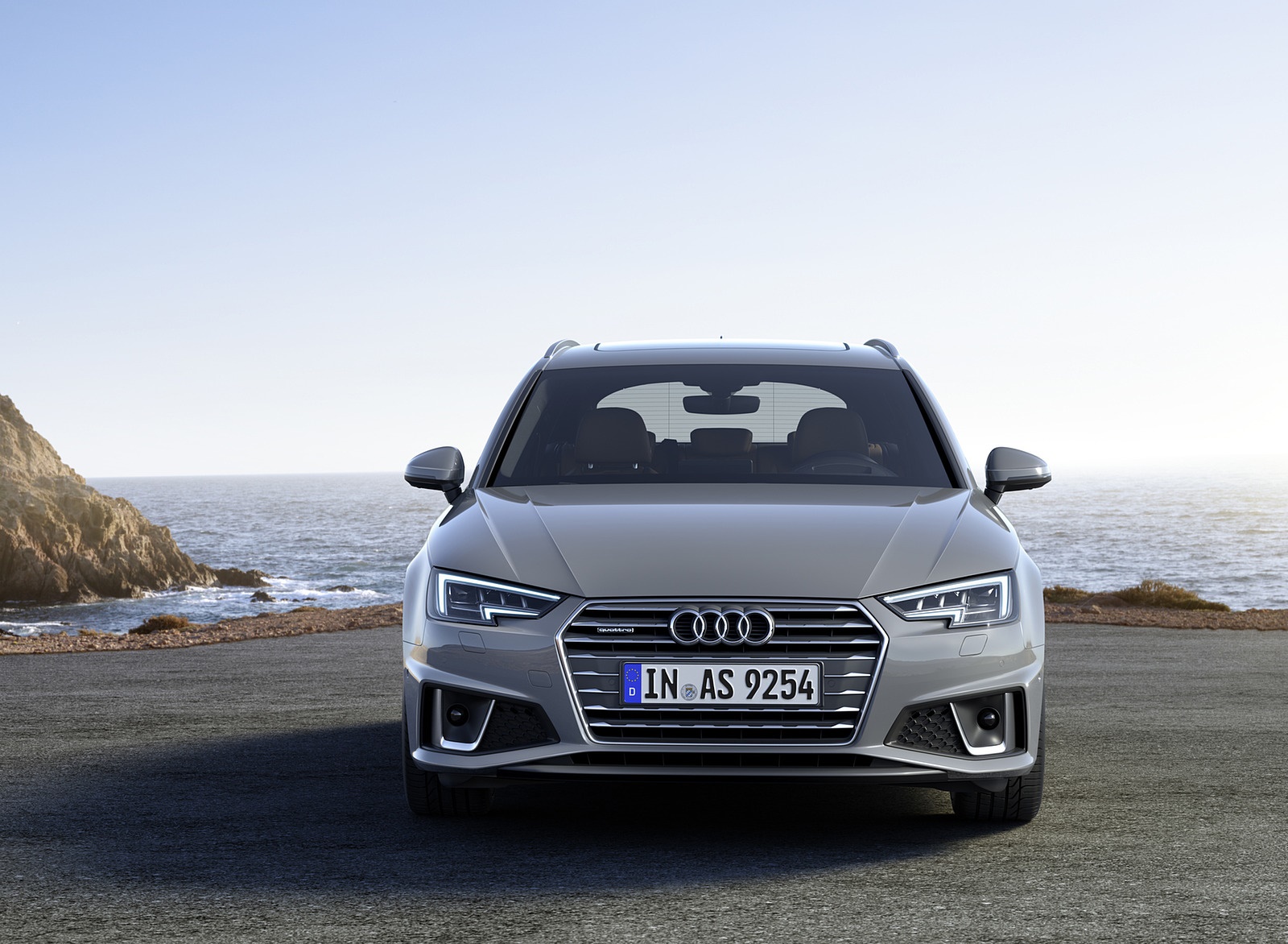 2019 Audi A4 Avant (Color: Quantum Gray) Front Wallpapers (6)