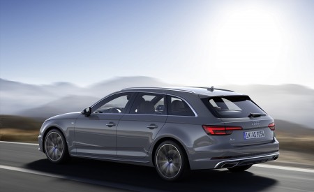 2019 Audi A4 Avant (Color: Quantum Gray) Rear Three-Quarter Wallpapers 450x275 (3)