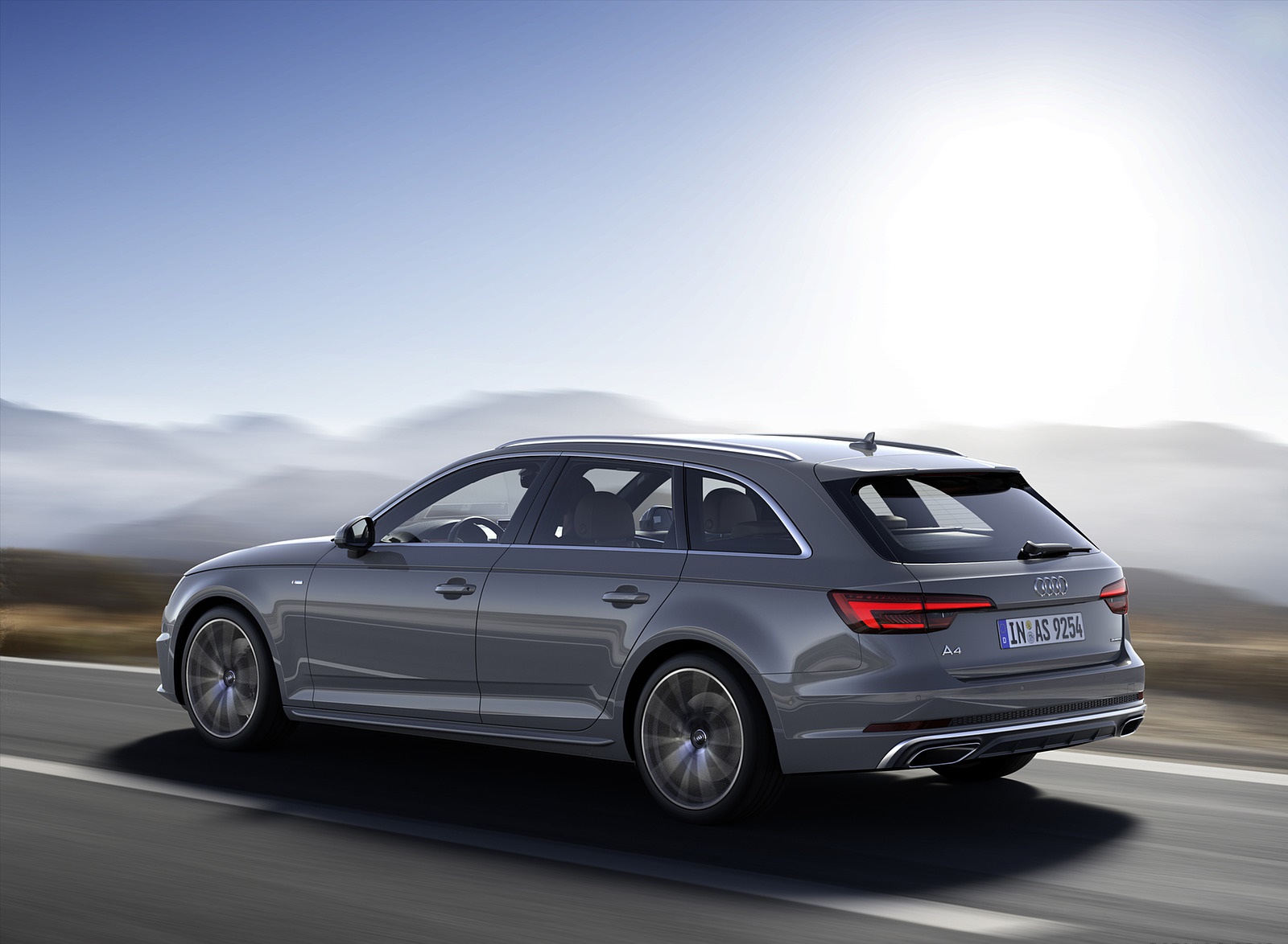 2019 Audi A4 Avant (Color: Quantum Gray) Rear Three-Quarter Wallpapers (3)