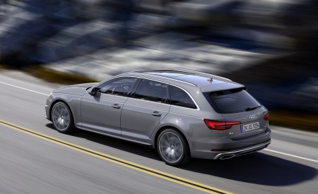 2019 Audi A4 Avant (Color: Quantum Gray) Rear Three-Quarter Wallpapers 450x275 (2)