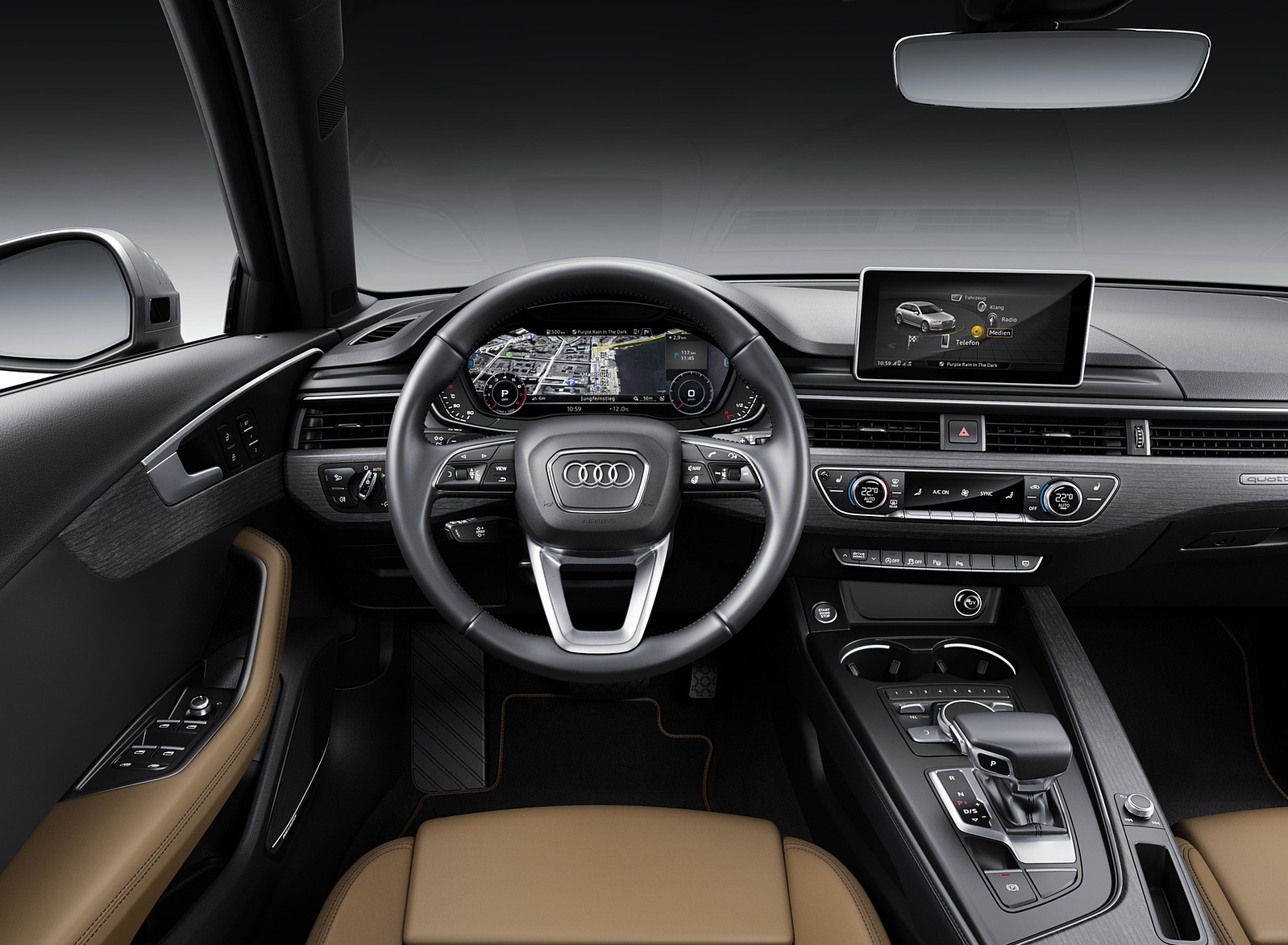 2019 Audi A4 Avant Interior Cockpit Wallpapers #19 of 35