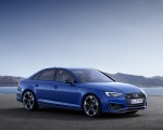 2019 Audi A4 (Color: Ascari Blue) Front Three-Quarter Wallpapers 150x120