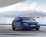 2019 Audi A4 (Color: Ascari Blue) Front Three-Quarter Wallpapers 150x120