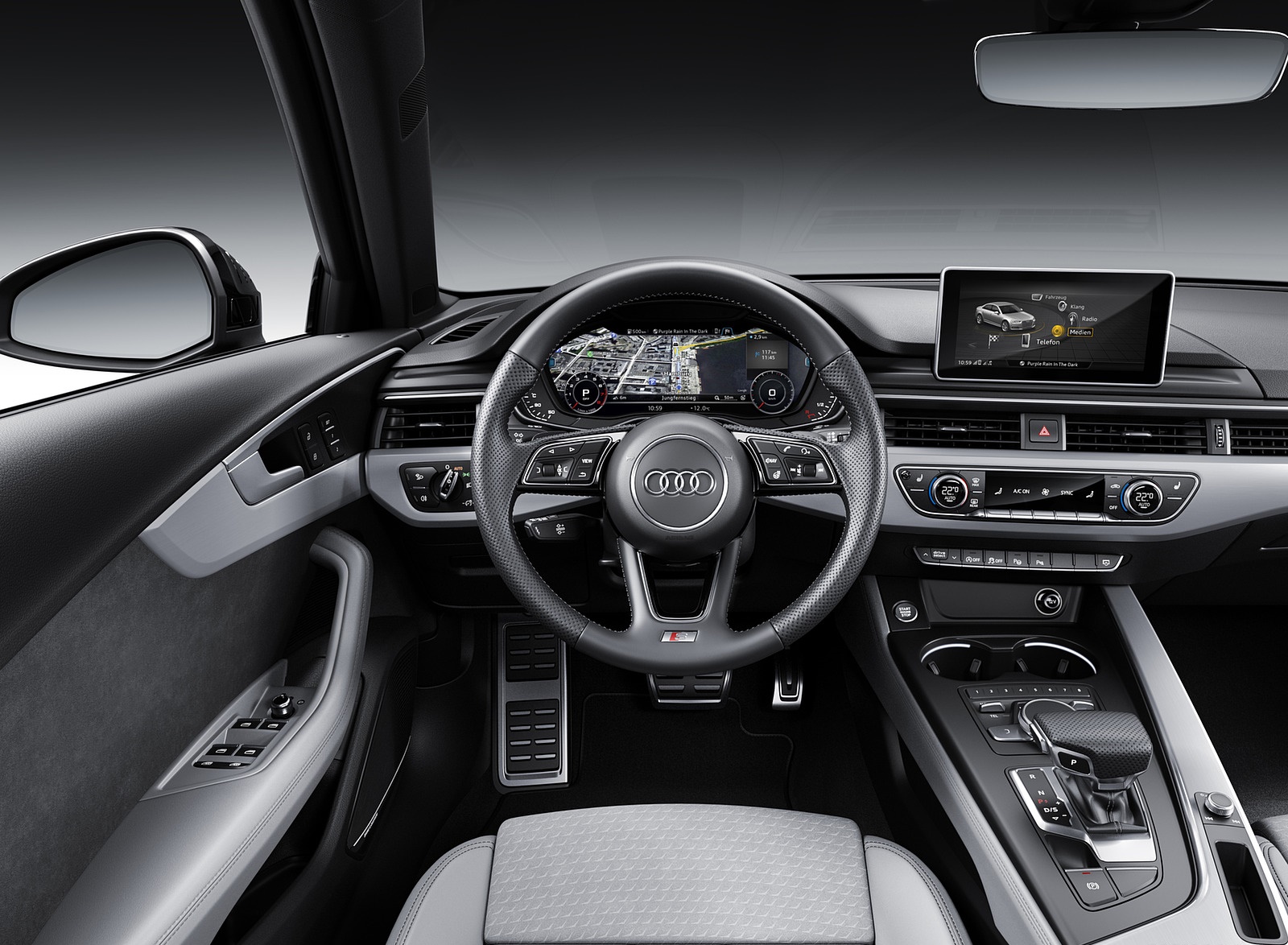 2019 Audi A4 Interior Cockpit Wallpapers #34 of 35