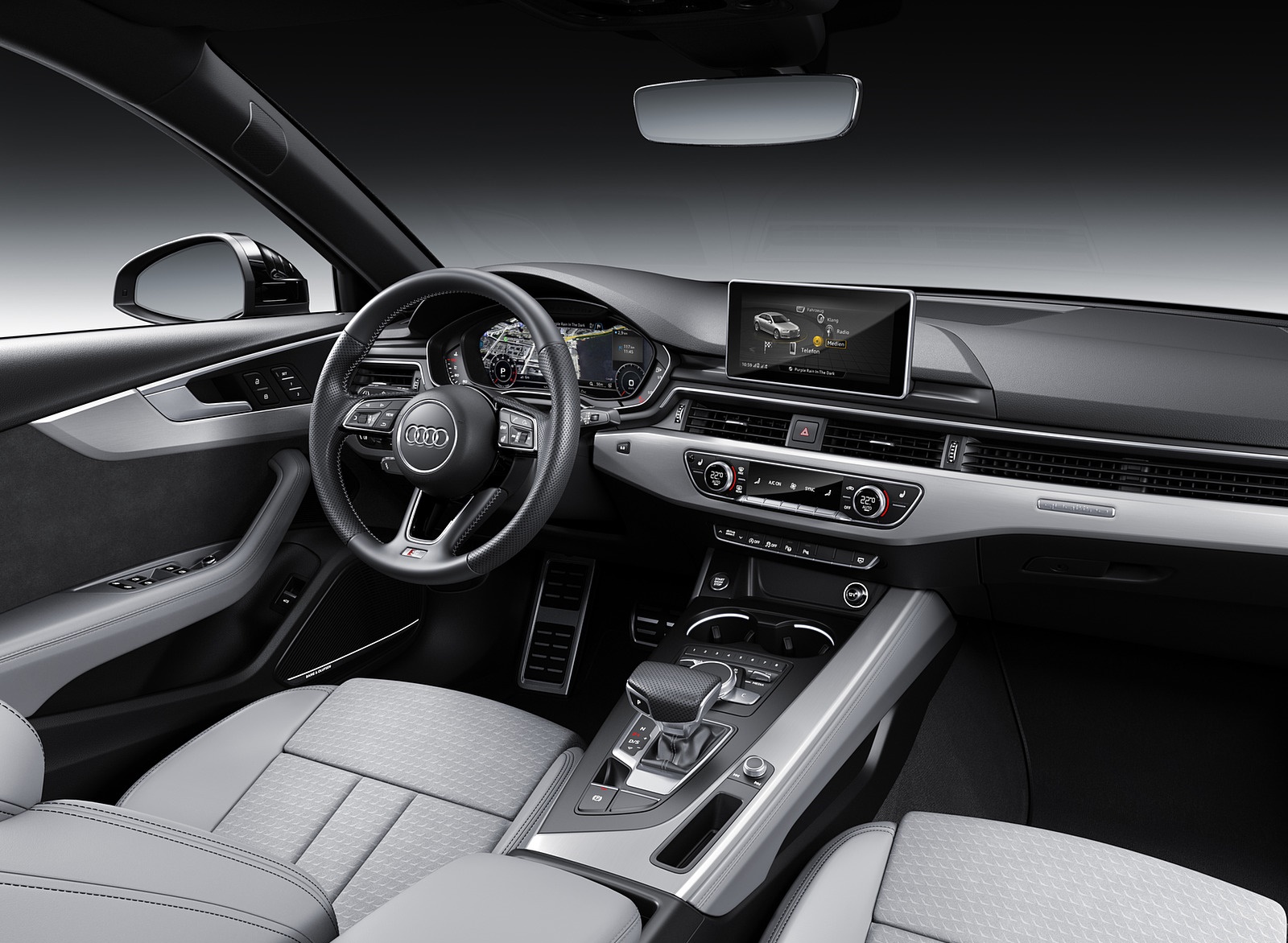 2019 Audi A4 Interior Wallpapers #35 of 35