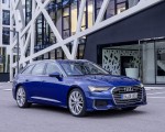 2019 Audi A6 Avant (Color: Sepang Blue) Front Three-Quarter Wallpapers 150x120