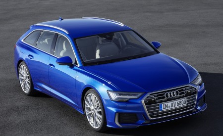 2019 Audi A6 Avant (Color: Sepang Blue) Front Three-Quarter Wallpapers 450x275 (11)