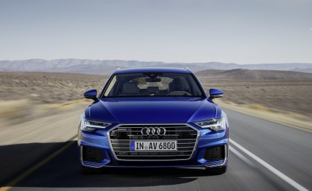 2019 Audi A6 Avant (Color: Sepang Blue) Front Wallpapers 450x275 (2)