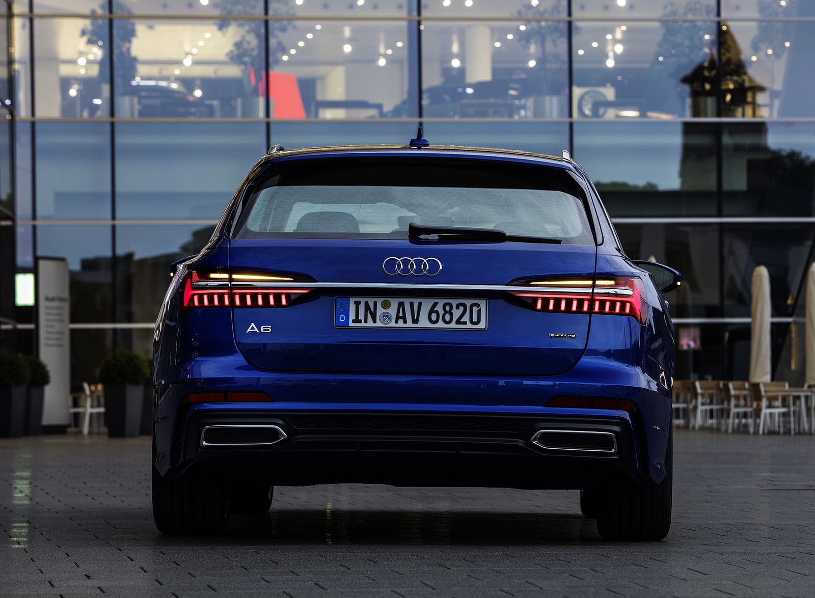 2019 Audi A6 Avant (Color: Sepang Blue) Rear Wallpapers #43 of 86