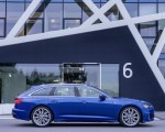 2019 Audi A6 Avant (Color: Sepang Blue) Side Wallpapers 150x120