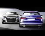 2019 Audi A6 Avant Design Sketch Wallpapers 150x120
