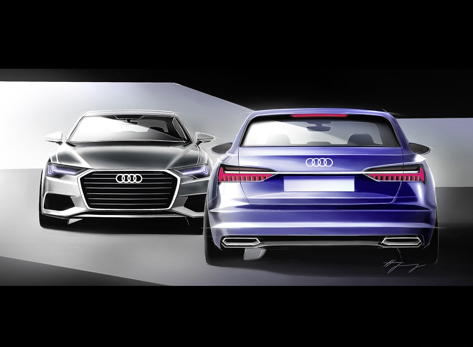 2019 Audi A6 Avant Design Sketch Wallpapers #82 of 86