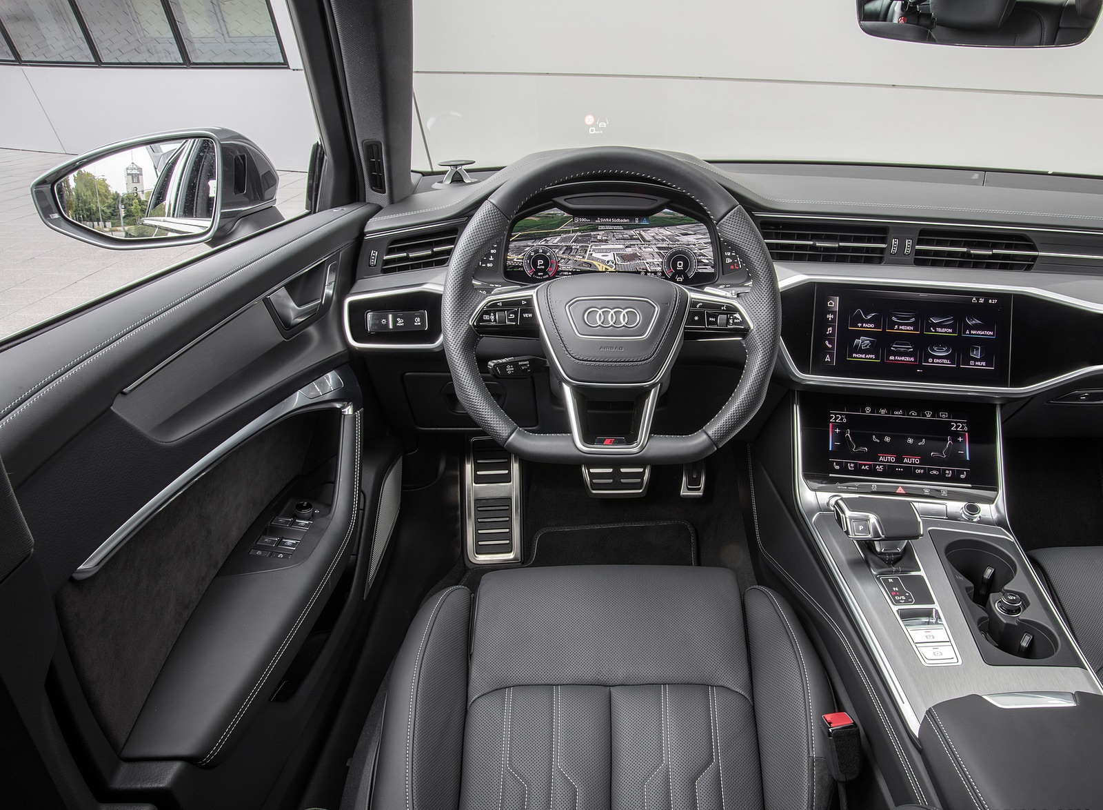 2019 Audi A6 Avant Interior Cockpit Wallpapers #75 of 86