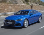 2019 Audi A7 Sportback (Color: Ara Blue) Front Three-Quarter Wallpapers 150x120