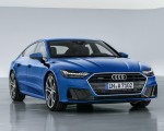 2019 Audi A7 Sportback (Color: Ara Blue) Front Three-Quarter Wallpapers 150x120