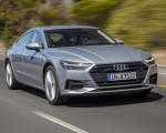 2019 Audi A7 Sportback (Color: Florett Silver) Front Three-Quarter Wallpapers 150x120 (50)
