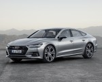 2019 Audi A7 Sportback (Color: Florett Silver) Front Three-Quarter Wallpapers 150x120 (5)