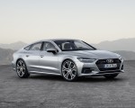 2019 Audi A7 Sportback (Color: Florett Silver) Front Three-Quarter Wallpapers 150x120