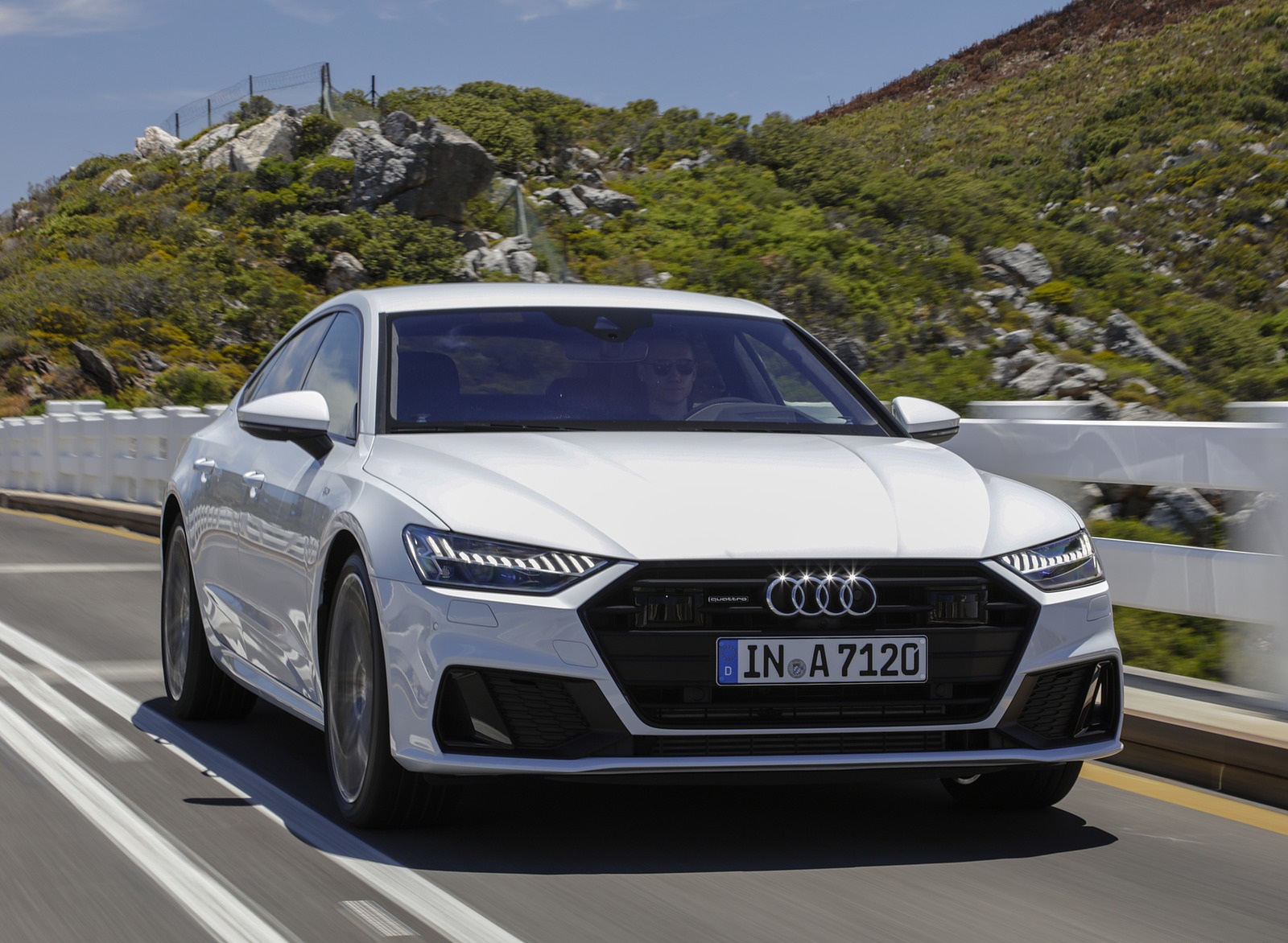 2019 Audi A7 Sportback (Color: Suzuka Grey) Front Wallpapers #59 of 83