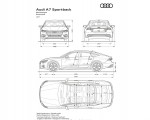 2019 Audi A7 Sportback Design Sketch Wallpapers 150x120 (39)