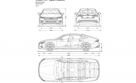 2019 Audi A7 Sportback Design Sketch Wallpapers 450x275 (39)