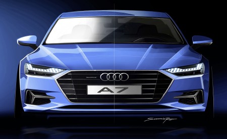 2019 Audi A7 Sportback Design Sketch Wallpapers 450x275 (34)