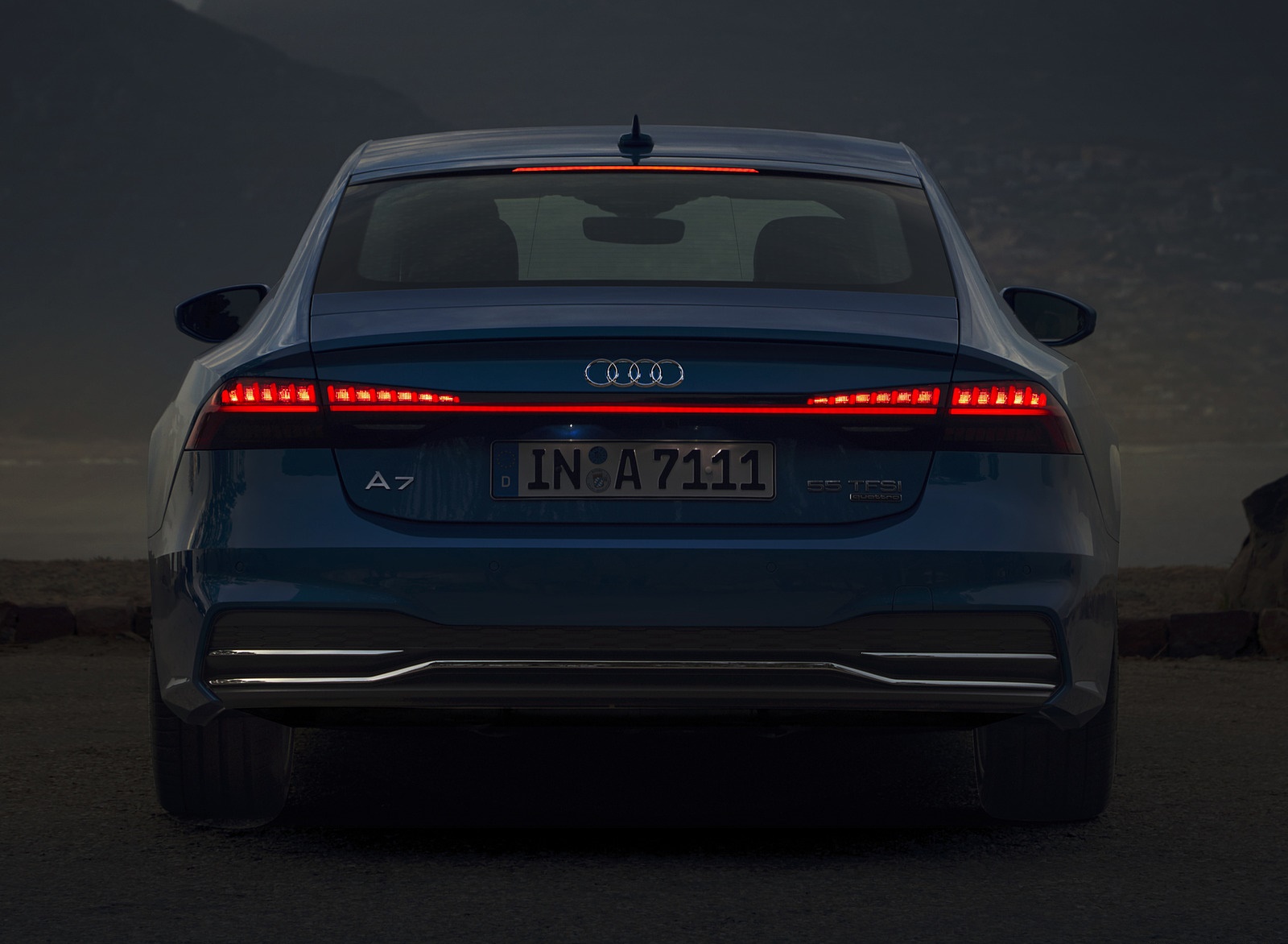2019 Audi A7 Sportback Tail Light Wallpapers #83 of 83