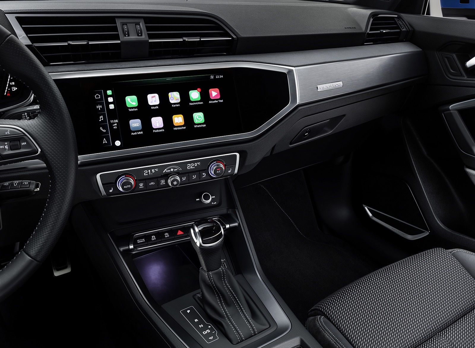 2019 Audi Q3 Central Console Wallpapers #22 of 40