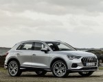 2019 Audi Q3 (Color: Florett Silver) Front Three-Quarter Wallpapers 150x120