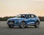 2019 Audi Q3 (Color: Turbo Blue) Front Three-Quarter Wallpapers 150x120