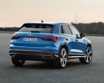 2019 Audi Q3 (Color: Turbo Blue) Rear Three-Quarter Wallpapers 150x120