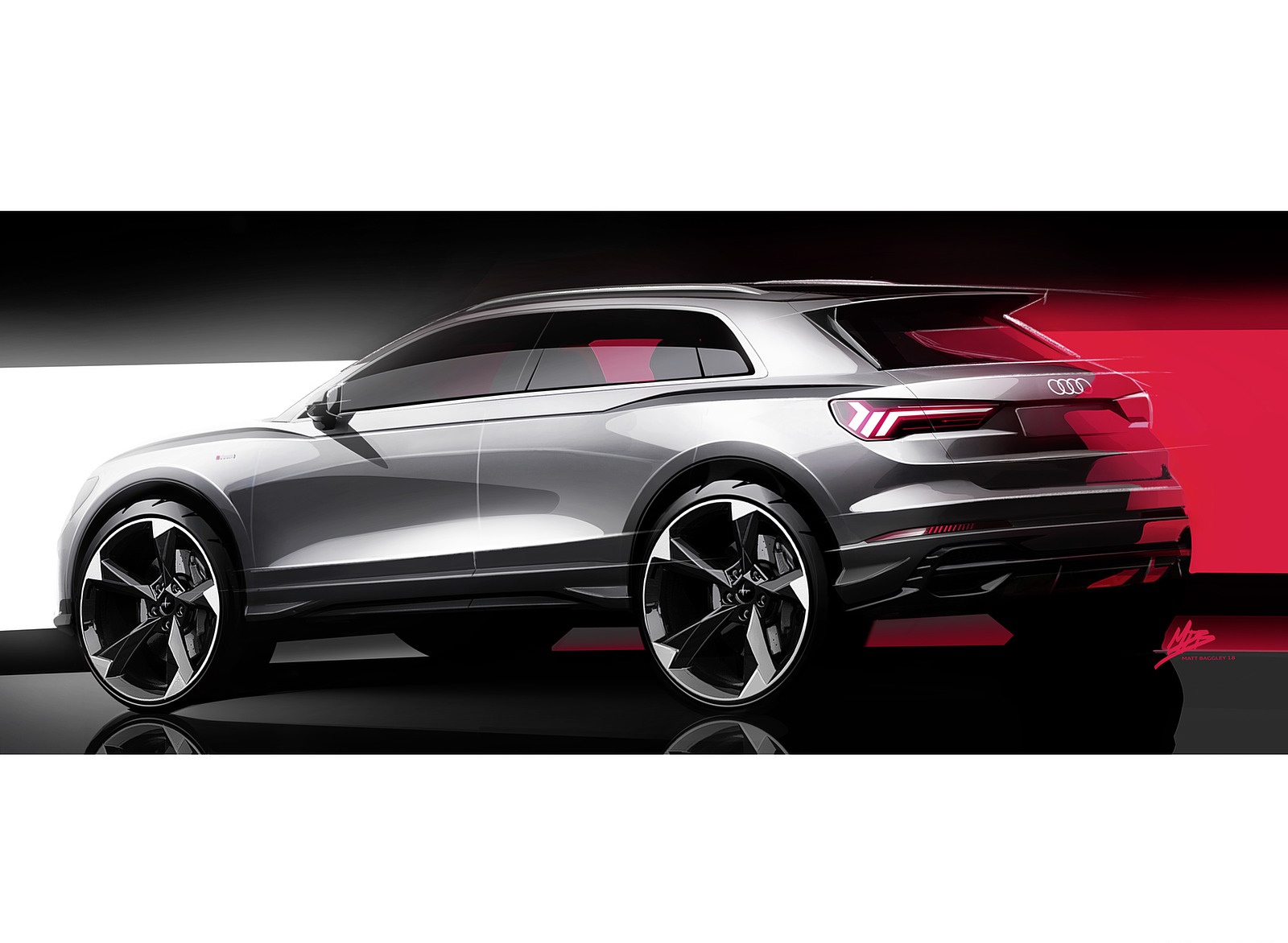2019 Audi Q3 Design Sketch Wallpapers #36 of 40