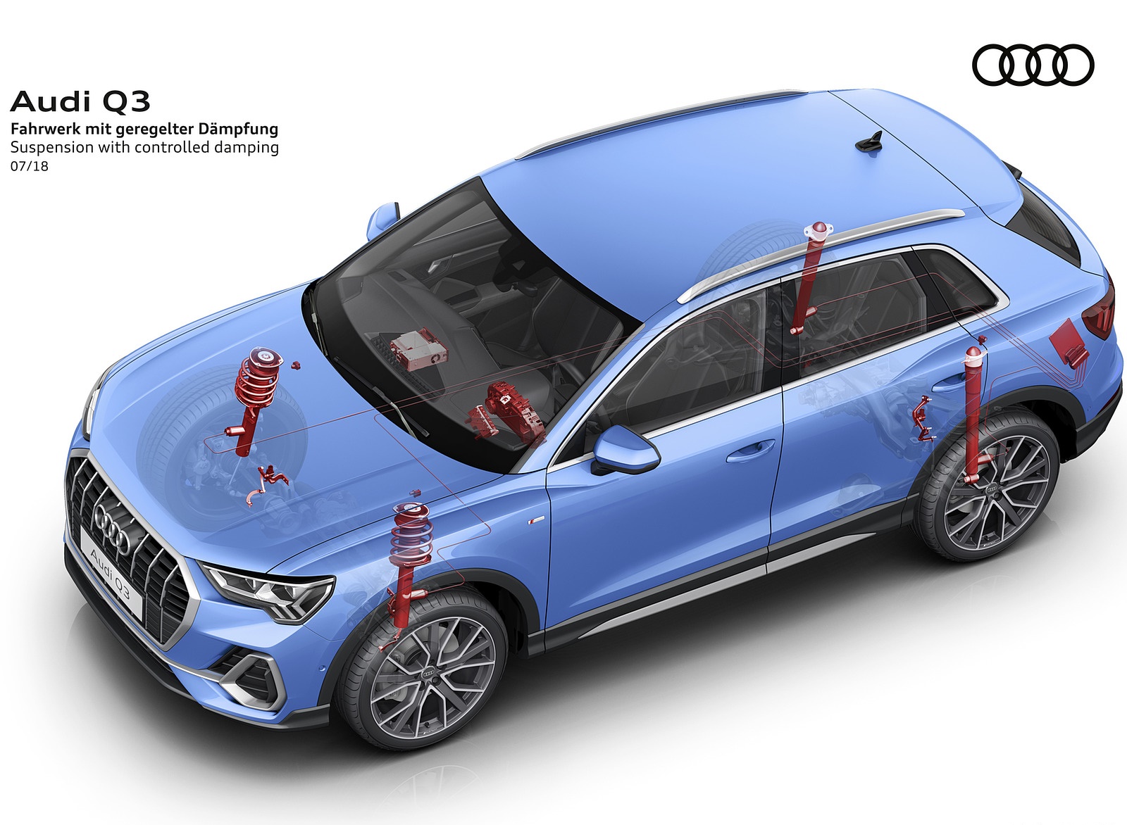 2019 Audi Q3 Suspension with controlled damping Wallpapers #26 of 40
