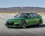 2019 Audi RS5 Sportback (Color: Sonoma Green Metallic) Front Three-Quarter Wallpapers 150x120