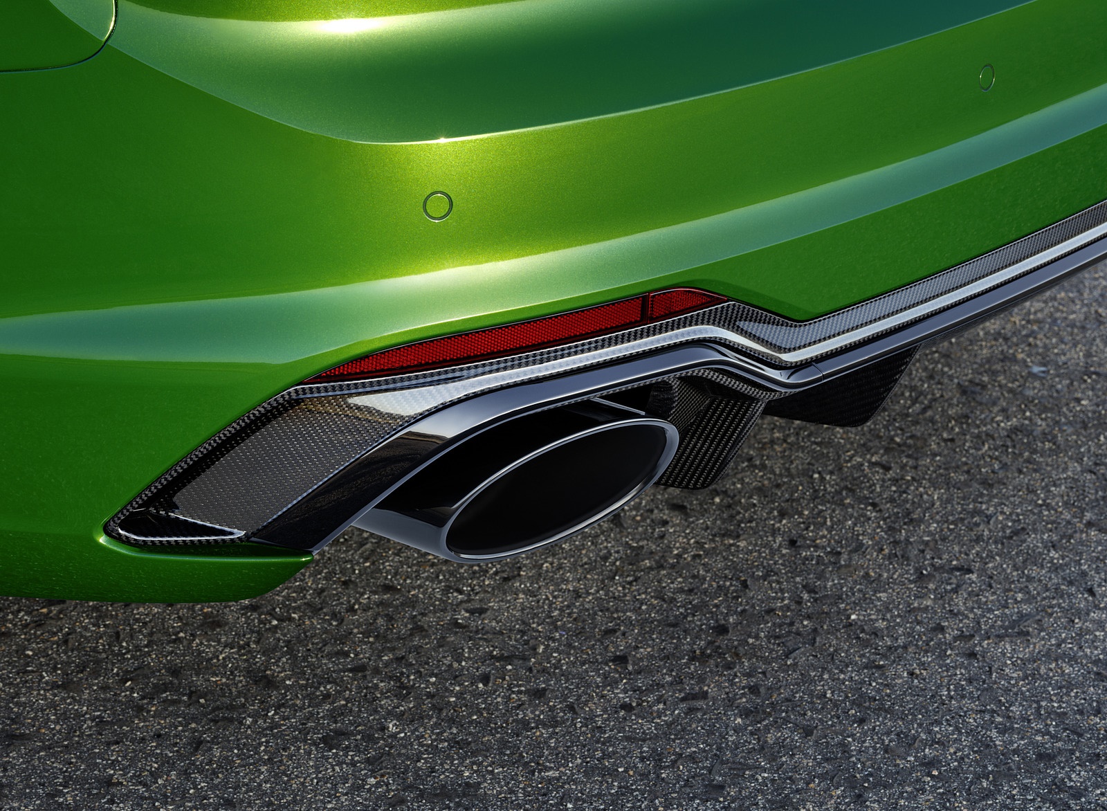 2019 Audi RS5 Sportback (Color: Sonoma Green Metallic) Tailpipe Wallpapers #84 of 84