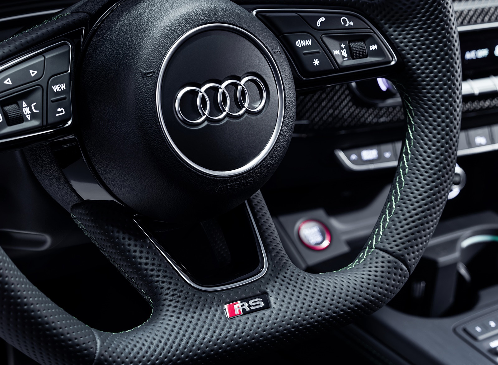 2019 Audi RS5 Sportback Interior Steering Wheel Wallpapers #48 of 84