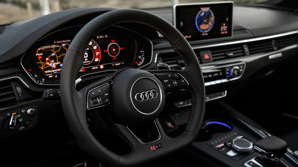 2019 Audi RS5 Sportback Interior Steering Wheel Wallpapers #18 of 84