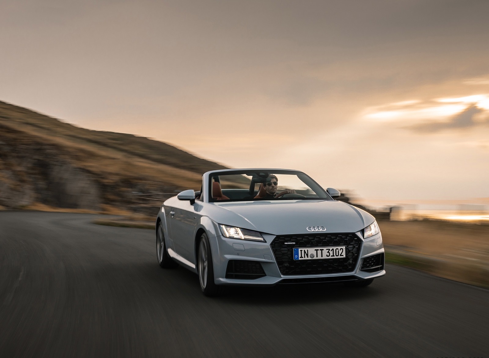 2019 Audi TT 20th Anniversary Edition (Color: Arrow Gray) Front Three-Quarter Wallpapers (2)