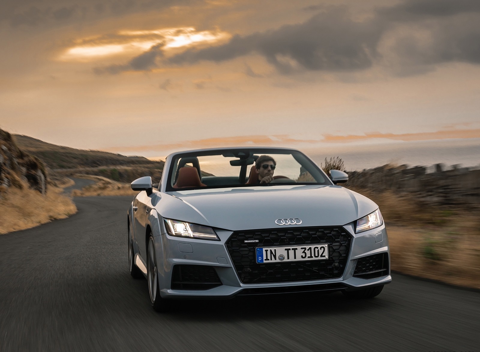 2019 Audi TT 20th Anniversary Edition (Color: Arrow Gray) Front Wallpapers (5)