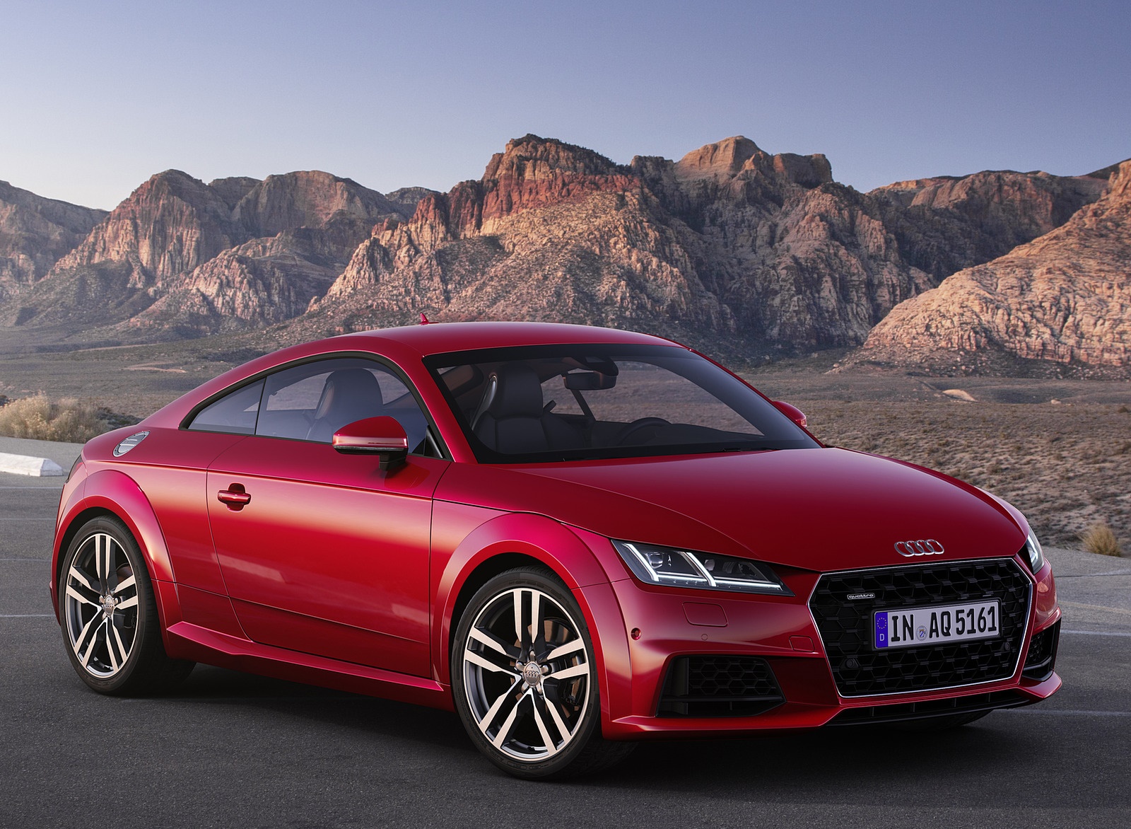 2019 Audi TT Coupe (Color: Tango Red) Front Three-Quarter Wallpapers #10 of 35